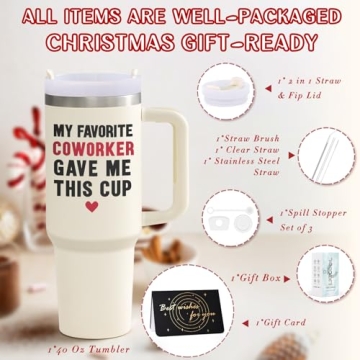 LiqCool 40 Oz Coworker Tumbler – Perfect Gift Idea