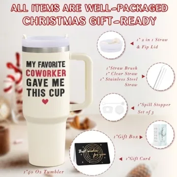 LiqCool 40 Oz Coworker Tumbler – Perfect Gift Idea