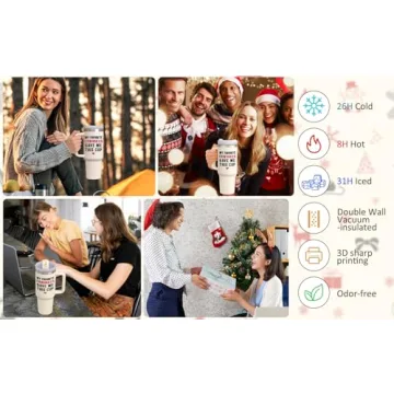 LiqCool 40 Oz Coworker Tumbler – Perfect Gift Idea