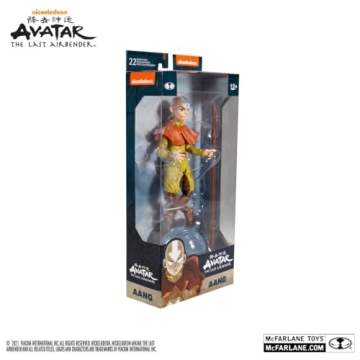 McFarlane Aang Avatar 7 Inch Action Figure with Accessories