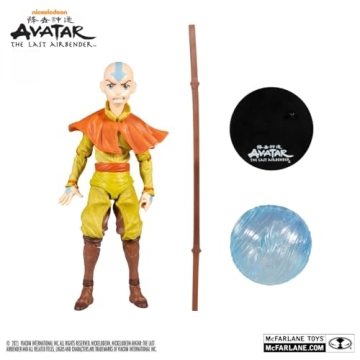 McFarlane Aang Avatar 7 Inch Action Figure with Accessories