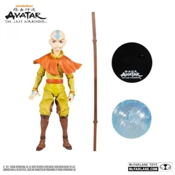 McFarlane Aang Avatar 7 Inch Action Figure with Accessories