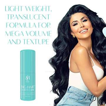 Leyla Milani Hair Volume Powder - Big Hair Don't Care Texturizing and Volumizing Powder for Hair, Se...