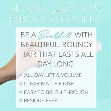 Leyla Milani Hair Volume Powder - Big Hair Don't Care Texturizing and Volumizing Powder for Hair, Sexy Big Hair Thickening Volumizer Increases Thickness and Root Lift, Lightweight for All Hair Types