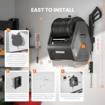 Giraffe Tools G30B Pressure Washer 2400 PSI with Accessories