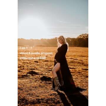 Dedysler Maternity Dress for Photoshoots and Baby Showers