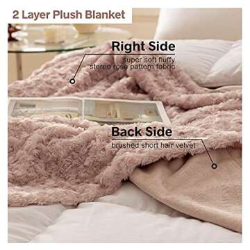 Chic Soft Microfiber Throw Blanket for Any Occasion