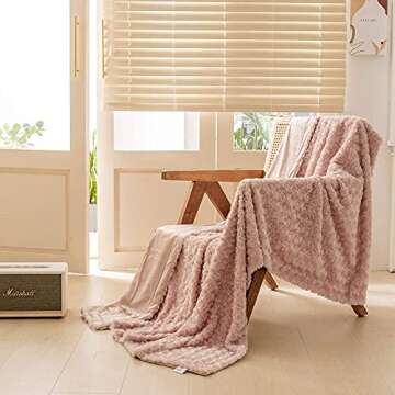 Chic Soft Microfiber Throw Blanket for Any Occasion