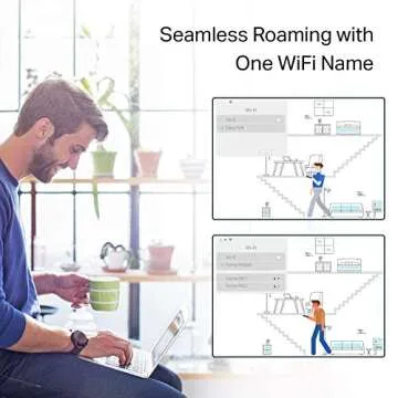 TP-Link Deco M4 Mesh WiFi System - Up to 5,500 sq.ft. Coverage