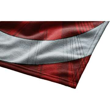 Captain America Comfy Throw Blanket with Sleeves