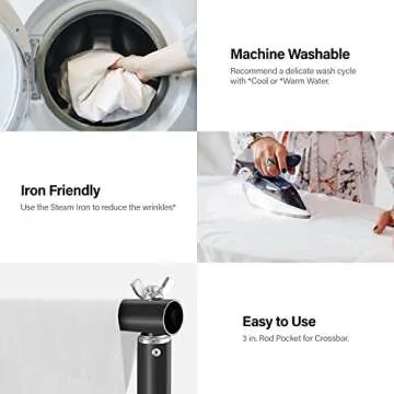 Julius Studio 5 x 10 ft. (W x H) Pure White Backdrop Background Screen, Soft Micro Fiber Density > 200GSM for Professional Photo Video Studio, A+ Grade Synthetic Fabric, Party & Events, JSAG522