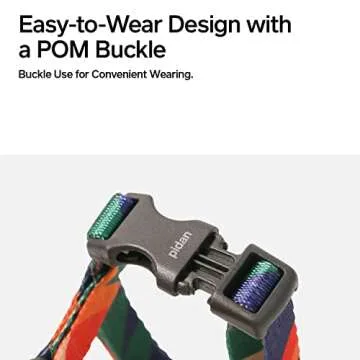 pidan Cat Harness and Leash Set, Cats Escape Proof - Adjustable Kitten Harness for Large Small Cats, Lightweight Soft Walking Travel Petsafe Harness（(Multicolor-M Size）