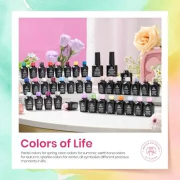 Beetles Gel Nail Polish Set for Stunning Nail Art