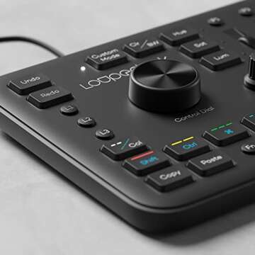 Loupedeck+ The Photo and Video Editing Console for Lightroom Classic, Premiere Pro, Final Cut Pro, Photoshop, After Effects, Audition and More.