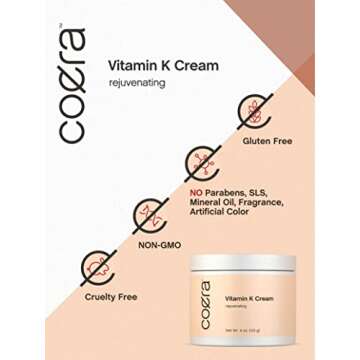 Coera Vitamin K Cream for Smooth Radiant Skin