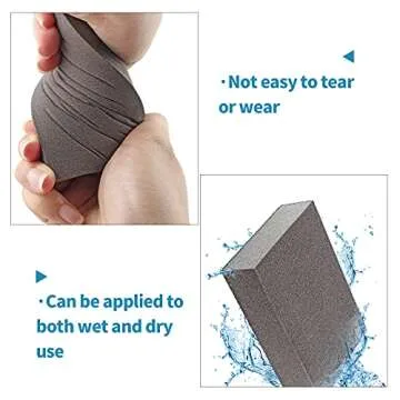 Zorveiio Sanding Sponge Set - Versatile, Washable 12 Pack