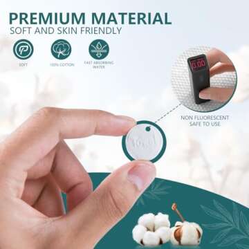 KISEER 200 Pieces Compressed Towels Portable Disposable Mini Compressed Coin Tissue Toilet Paper Tablets for Travel, Camping, Hiking, Sport, Beauty Salon, Home Hand Wipes (200 Count (Pack of 1))