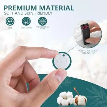 KISEER 200 Pieces Compressed Towels Portable Disposable Mini Compressed Coin Tissue Toilet Paper Tablets for Travel, Camping, Hiking, Sport, Beauty Salon, Home Hand Wipes (200 Count (Pack of 1))