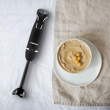 Chefman 300-Watt Immersion Blender with 12 Speeds and Turbo