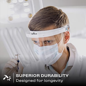 NoCry Face Shield with Adjustable Headband for Comfort