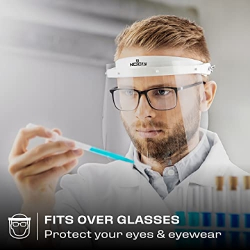 NoCry Face Shield with Adjustable Headband for Comfort