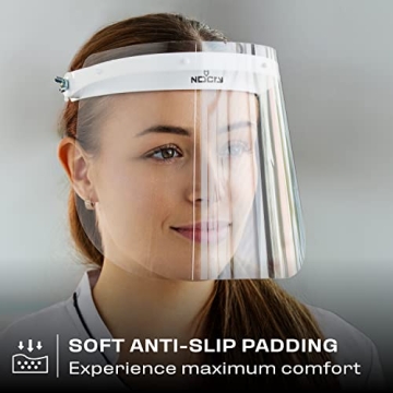 NoCry Face Shield with Adjustable Headband for Comfort