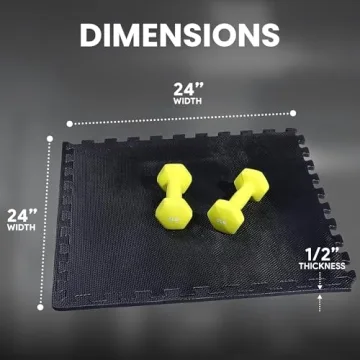 Versatile Fitvids EVA Foam Puzzle Exercise Mat for Home Gym