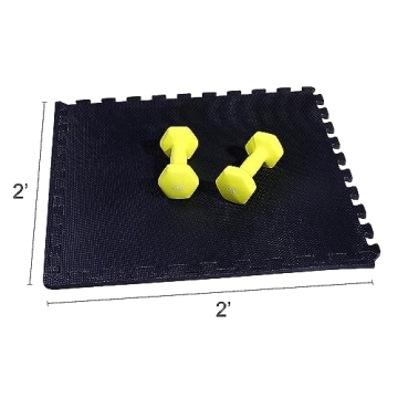 Versatile Fitvids EVA Foam Puzzle Exercise Mat for Home Gym