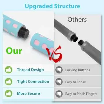 Adjustable Pilates Bar & Resistance Bands for Home Workouts