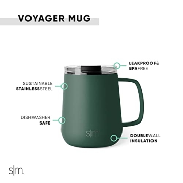 Simple Modern Insulated Travel Mug for Coffee Lovers