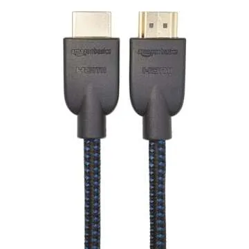 Amazon Basics 15ft High-Speed 4K HDMI Cable - Durable & Reliable