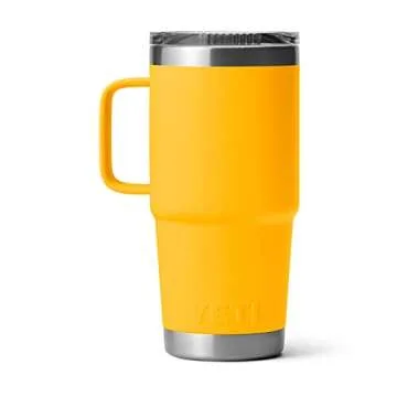 YETI 20oz Travel Mug - Vacuum Insulated & Durable