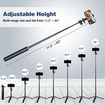 62" Tripod & Selfie Stick for All Phones – iFongsh