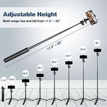 62" Tripod & Selfie Stick for All Phones – iFongsh