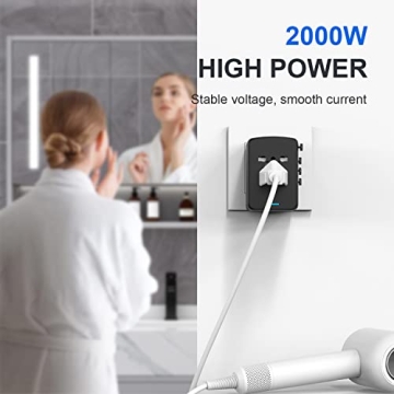 Universal Travel Adapter with 33.5W PD & QC for 160 Countries