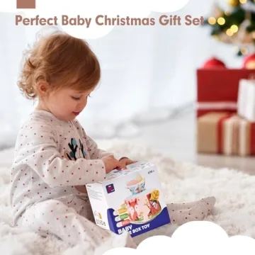 hahaland Baby Tissue Box Toy for Infants-Educational Fun 6-12 Months