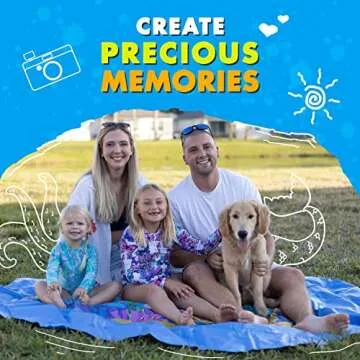 SplashEZ 89’’ Extra Large Splash Pad for Family Fun