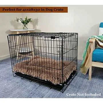 Coohom Deluxe Plush Bed for All Dogs and Cats