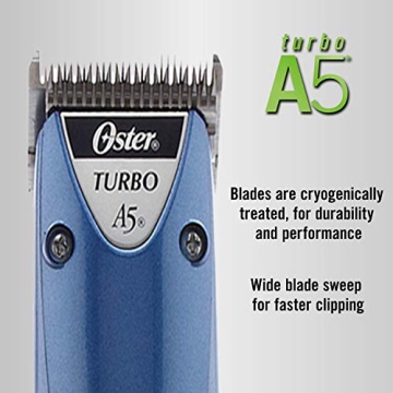 Oster A5 Animal Clipper for Fast Pet Grooming with 2 Speeds