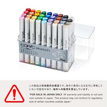 Too Copic Sketch Basic 36 Color Set