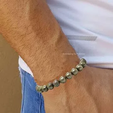 Stylish Pyrite Bracelets for Protection and Healing