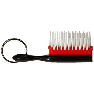 Denman Mini Keyring Hairbrush - Perfect for Touch-Ups
