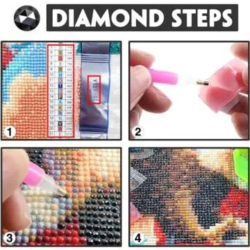 Yomiie 5D Diamond Art Painting Kits for Home Décor