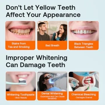 Bitvae LED Teeth Whitening Kit Safe Fast Sensitive Teeth