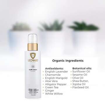 Luxury Natural Anti-Aging Cream - Multi Use Cream for Face, Body, Hands, Feet, Sensitive Skin & Aftershave - Hydrating Moisturizer for Dry, Oily Skin - Organic Cream for Men, Women (Unscented 7Oz)