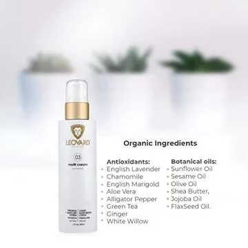 Luxury Natural Anti-Aging Cream - Multi Use Cream for Face, Body, Hands, Feet, Sensitive Skin & Aftershave - Hydrating Moisturizer for Dry, Oily Skin - Organic Cream for Men, Women (Unscented 7Oz)