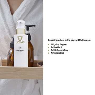 Luxury Natural Anti-Aging Cream - Multi Use Cream for Face, Body, Hands, Feet, Sensitive Skin & Aftershave - Hydrating Moisturizer for Dry, Oily Skin - Organic Cream for Men, Women (Unscented 7Oz)