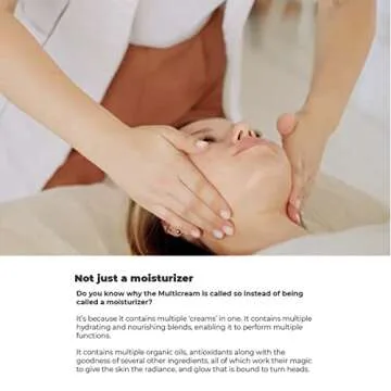 Luxury Natural Anti-Aging Cream - Multi Use Cream for Face, Body, Hands, Feet, Sensitive Skin & Aftershave - Hydrating Moisturizer for Dry, Oily Skin - Organic Cream for Men, Women (Unscented 7Oz)