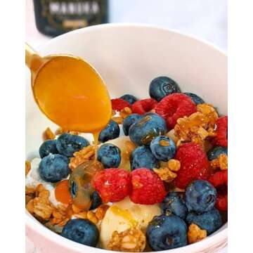 Kiva Raw Manuka Honey Certified UMF 20+, MGO 850+ 100% Pure New Zealand Honey - Non-GMO, Traceable, Non-Glyphosate (8.8 oz)