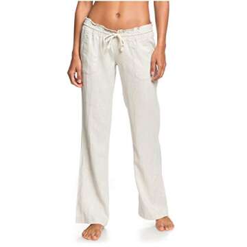 Roxy Women's Oceanside Pants - Stylish, Lightweight, and Comfortable